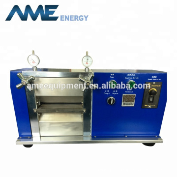 Hot sale lithium ion battery laboratory equipment 100mm rolling width Small hot calender press machine